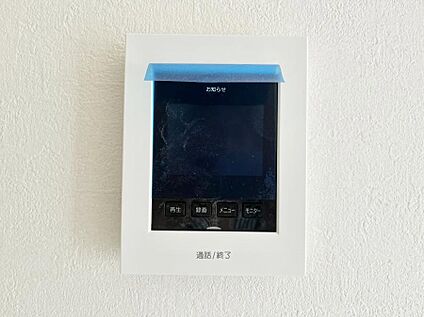 TVモニター付きインターフォン