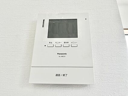 TVモニター付きインターフォン