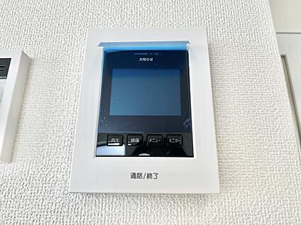 TVモニター付きインターフォン
