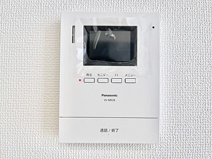 TVモニター付きインターフォン