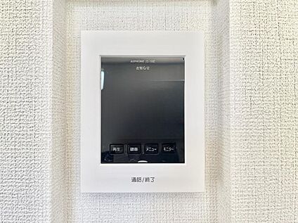 TVモニター付きインターフォン