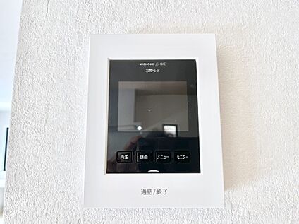 TVモニター付きインターフォン