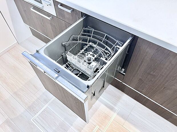 【食洗機】面倒なお片づけは食洗機にお任せ!家事の負担が減って、時間にも気持ちにもゆとりができます。