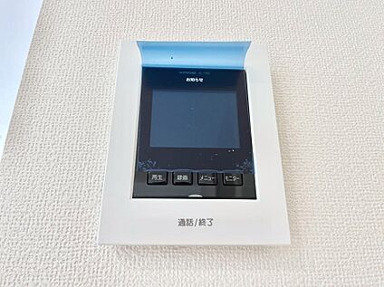 TVモニター付きインターフォン