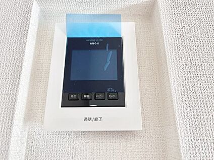 TVモニター付きインターフォン
