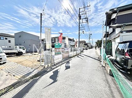 前面道路含む現地写真