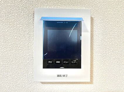 TVモニター付きインターフォン