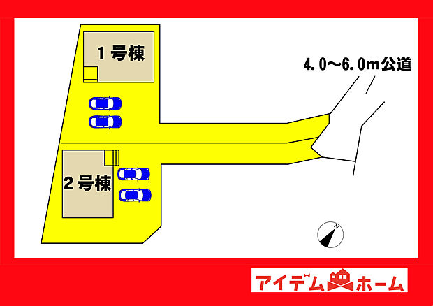 ●○●○全体区画図○●○●
　　　平日の案内も可能です♪
　お気軽にお問い合わせください！