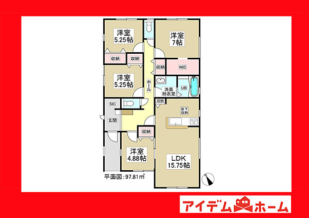 ●○●○2号棟間取り○●○●
　　　平日の案内も可能です♪
　お気軽にお問い合わせください！
