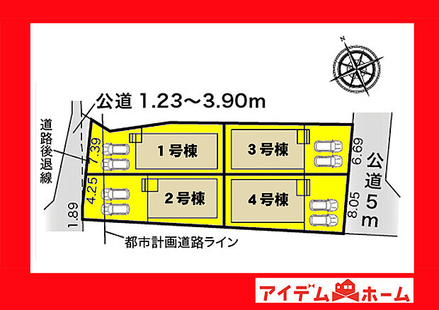●○●○全体区画図○●○●
　　　平日の案内も可能です♪
　お気軽にお問い合わせください！