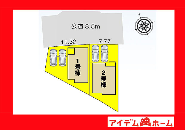 ●○●○全体区画図●○●
　　　平日の案内も可能です♪
　お気軽にお問い合わせください！