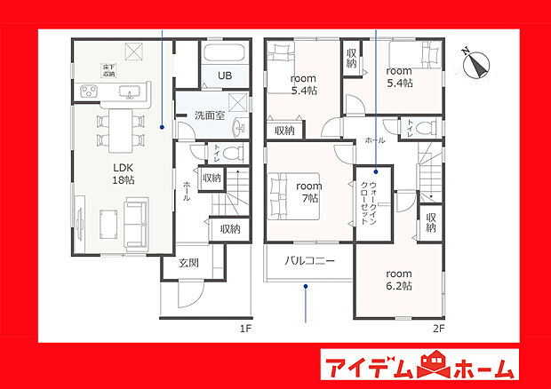 ●○●○2号棟間取り○●○●