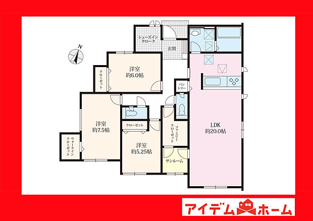1号棟間取り