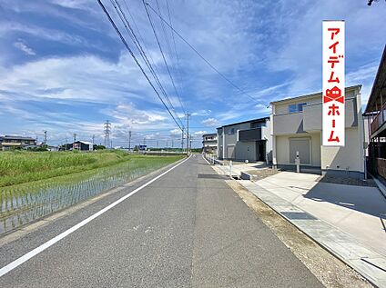 前面道路写真