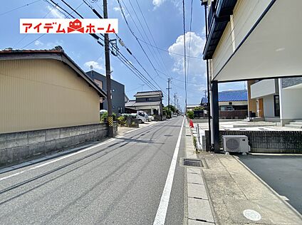 前面道路写真
