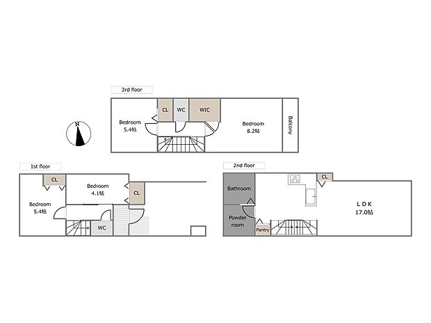 【C号棟参考プラン】建物込4980万円、土地面積55.96ｍ2、建物面積93.97ｍ2）期間限定！建物フリープランに付き、お客様のご要望をお聞かせください！