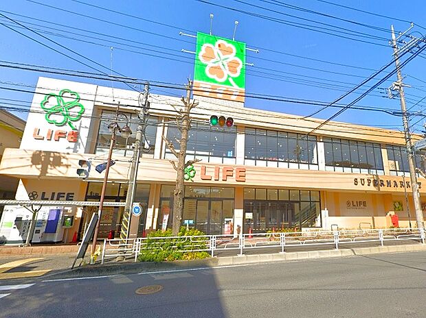 ライフ青葉しらとり台店（約910m）