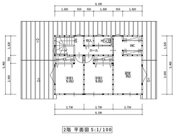 【4LDK】洋室3部屋全て南向きのため陽当り良好!各部屋収納付きのため、お洋服もしっかり収納いただけます。