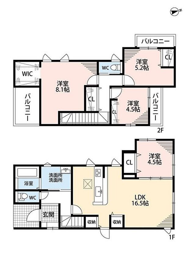 (1号棟)、価格3698万円、4LDK、土地面積167.78m2、建物面積100.36m2
