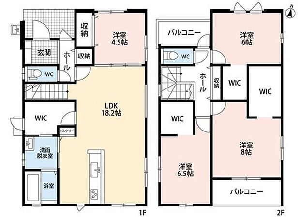 (1号棟)、価格2998万円、4LDK、土地面積168.92m2、建物面積114.28m2