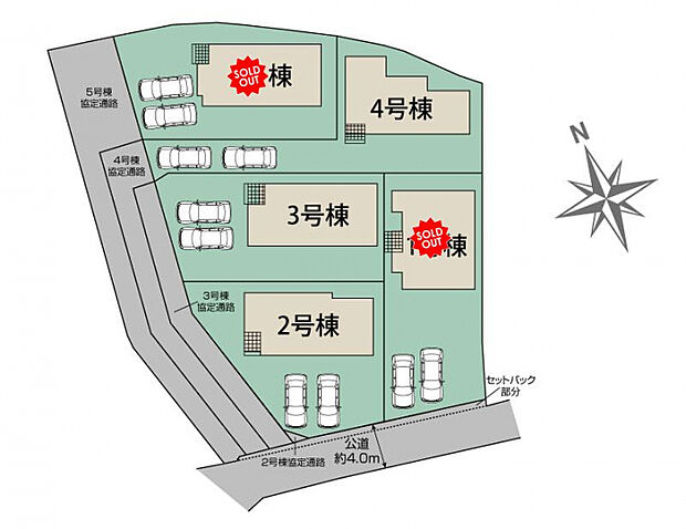 北九州市八幡東区清田3期5棟 区画図