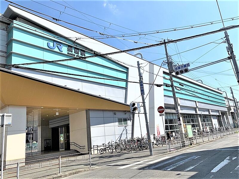 【車・交通】JR阪和線　長居駅