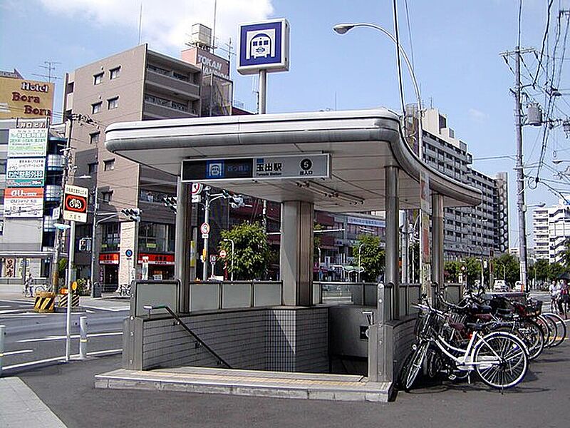 【車・交通】大阪メトロ四つ橋線　玉出駅