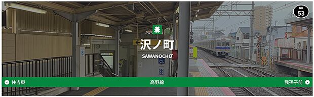 南海高野線【沢ノ町駅】(約400m)