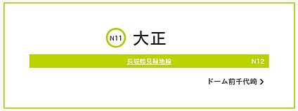 メトロ鶴見緑地線・大正駅 1200ｍ(徒歩15分)