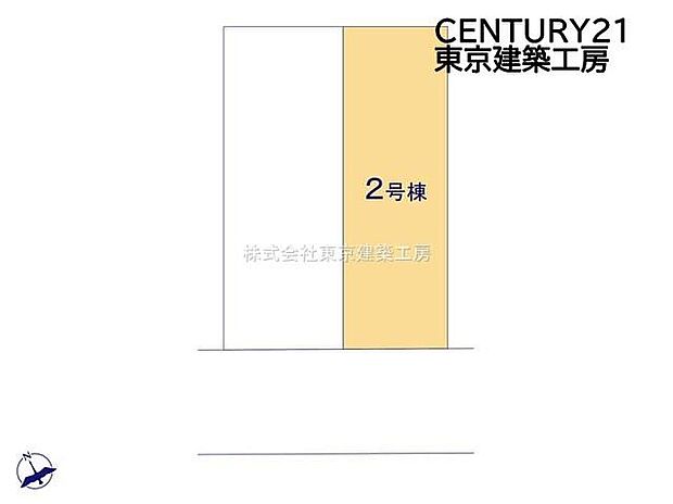 南道路に面しているため開放感があり、日当たり良好！
カースペース2台分！空いたスペースは駐輪場としてもお使いいただけます。