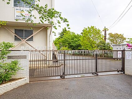 市川市立第五中学校 約870m(徒歩11分)