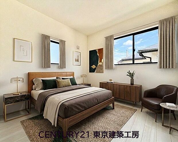 【【同施工会社の施工イメージになります】】【同仕様：家具はCGです】
◇穏やかな光が差し込む室内には、穏やかな時間が流れます。おうち時間が増える昨今、落ち着いた空間で自分の趣味を楽しむのはいかがですか。