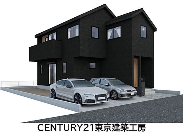 【完成予想図(外観)】4号棟