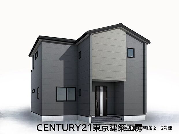 【完成予想図(外観)】2号棟