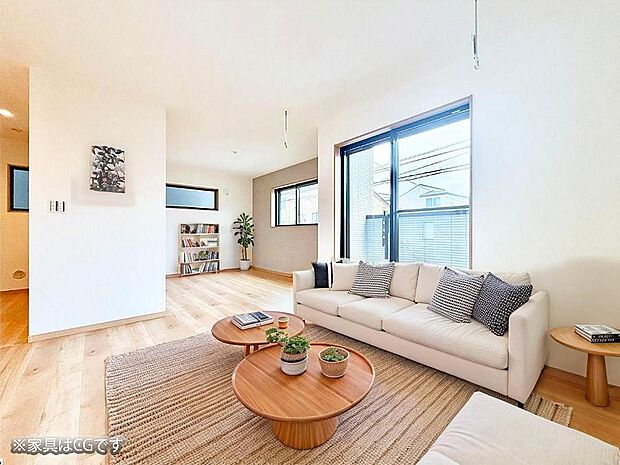 ■光と風を感じる、リラックスできる空間