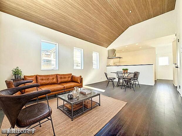 ■くつろぎと笑顔が集まる、心温まるリビング