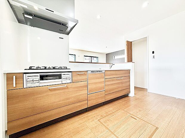 ■家族の絆を深める、温もりのあるキッチン