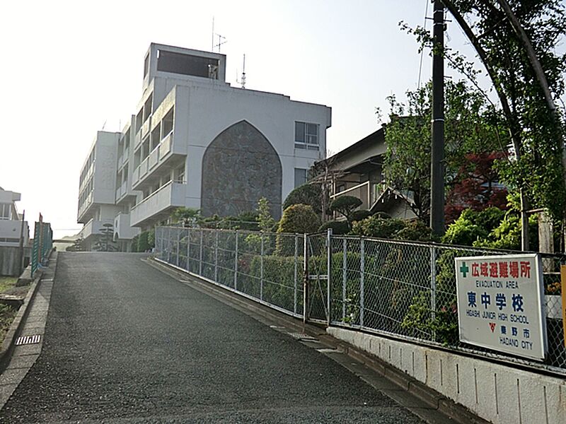 【学校】秦野市立東中学校　