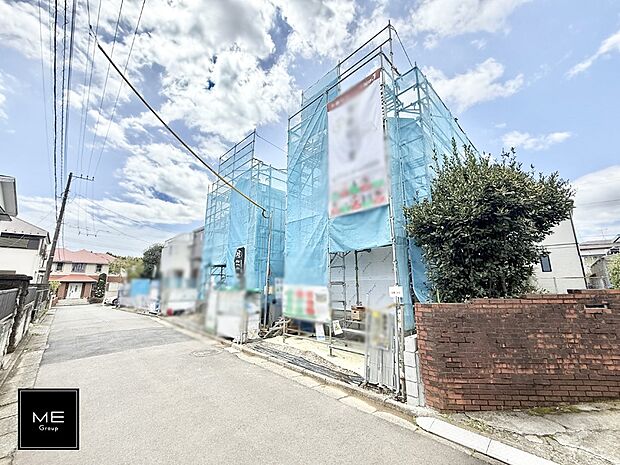 【前面道路含む現地写真】■新しい住まい、街の新しい風景