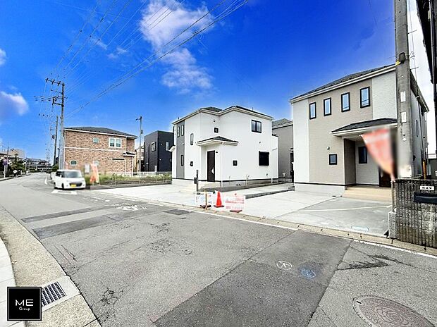 【前面道路含む現地写真】■新しい住まい、街の新しい風景