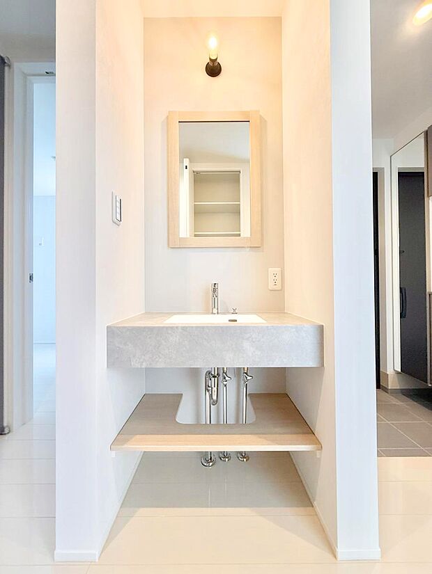 【洗面台・洗面所】■セカンド洗面あり！家族みんなが使いやすい配置です