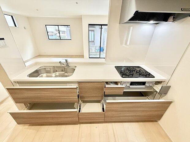 【キッチン】■料理がもっと楽しくなる、快適なキッチン空間