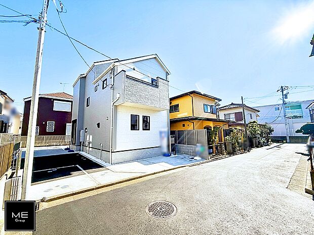 【前面道路含む現地写真】■家族とのお出かけが楽しくなる環境です