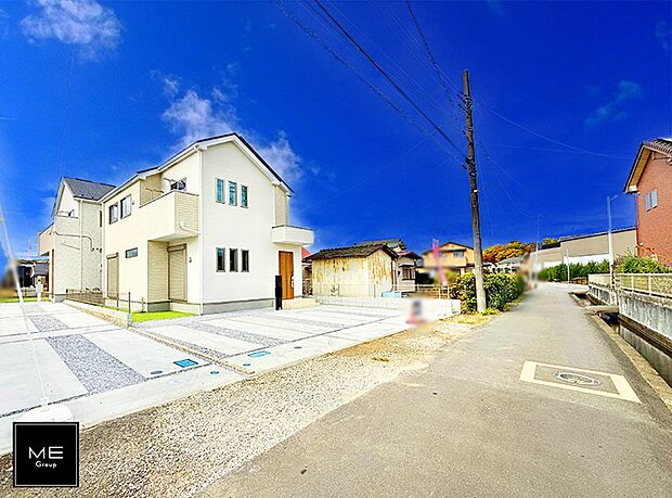 【前面道路含む現地写真】■新しい住まい、街の新しい風景