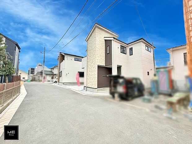 【前面道路含む現地写真】■優雅なラインが、毎日を引き立てます