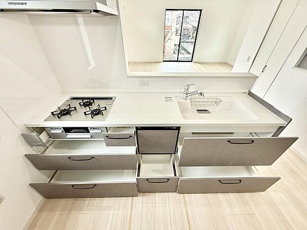 【キッチン】■料理がもっと楽しくなる、快適なキッチン空間