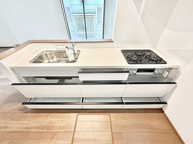 【キッチン】■料理がもっと楽しくなる、快適なキッチン空間
