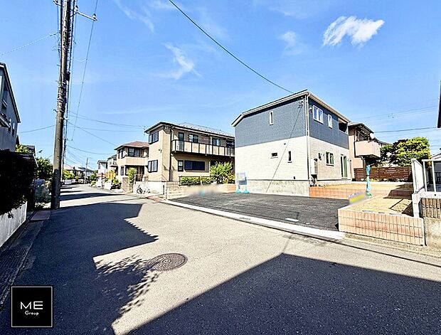 【前面道路含む現地写真】■新しい住まい、街の新しい風景