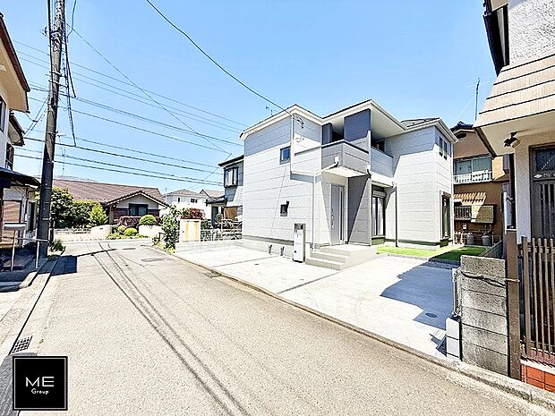 【前面道路含む現地写真】■新しい住まい、街の新しい風景