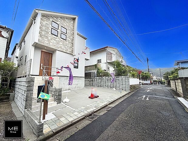 【前面道路含む現地写真】■新しい住まい、街の新しい風景